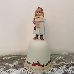 Limited edition jan hagara doll figurine bell